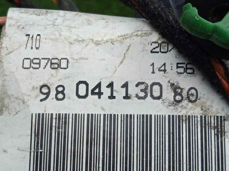 Recambio de instalacion electrica para peugeot 508 2.0 16v hdi fap referencia OEM IAM 9804113080 PUERTA TRASERA DRECHA 