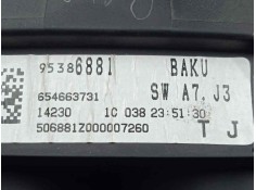 Recambio de cuadro instrumentos para opel mokka 1.7 16v cdti referencia OEM IAM 95386881-654663731   2