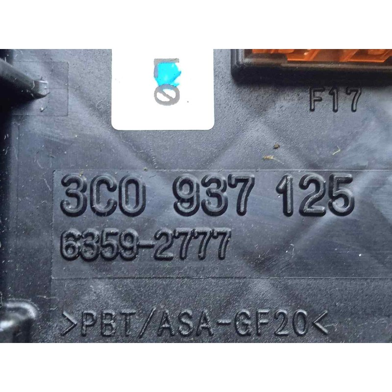 Recambio de caja reles / fusibles para volkswagen passat berlina (3c2) 2.0 tdi referencia OEM IAM 3C0937125-63592777-28505945  