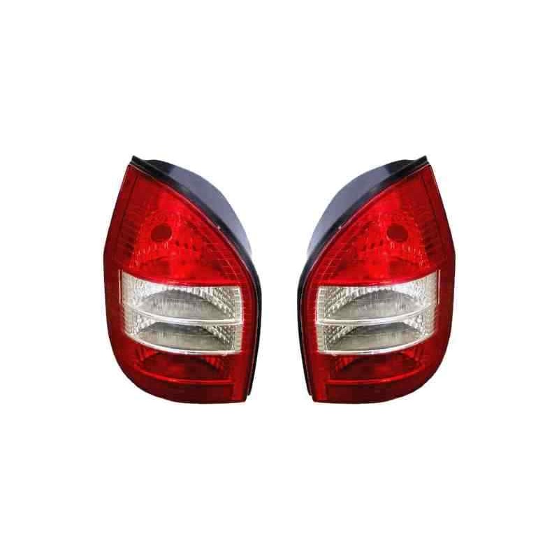 Recambio de piloto trasero izquierdo para opel zafira a referencia OEM IAM 16536533-1222075 99-05 - NUEVO BLANCO - ROJO