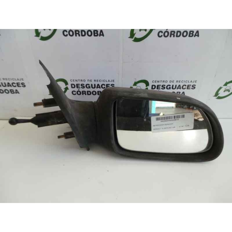 Recambio de retrovisor derecho para renault 19 (b/c/l53) 1.9d referencia OEM IAM  19.. - MANUAL NEGRO