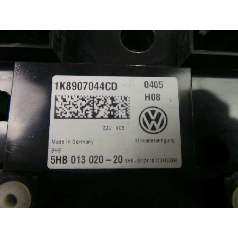 Recambio de mando climatizador para volkswagen caddy ocio outdoor 4motion bmt referencia OEM IAM 1K8907044CD-5HB01302020  