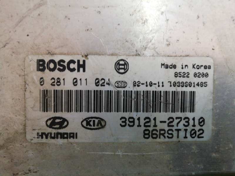 Recambio de centralita motor uce para kia carens 2.0 turbodiesel cat referencia OEM IAM 0281011024-3912127310 BOSCH 