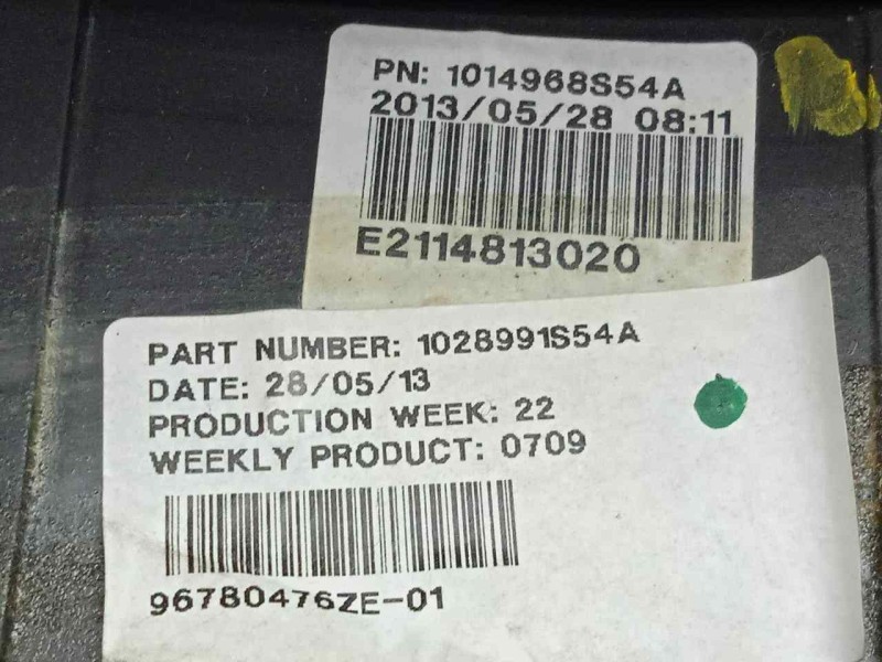 Recambio de volante para peugeot 508 2.0 16v hdi fap referencia OEM IAM 96780476ZE-1028991S54A CUERO.NEGRO 