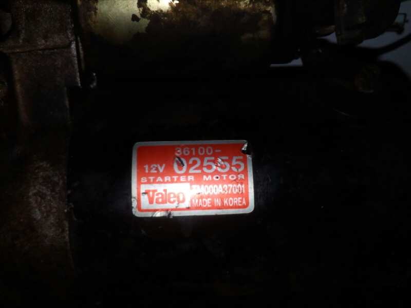 Recambio de motor arranque para kia picanto 1.1 cat referencia OEM IAM 3610002555-TM000A37001 VALEO 