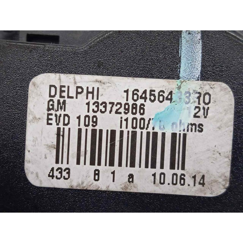 Recambio de motor trampilla calefaccion para opel mokka 1.7 16v cdti referencia OEM IAM 16456433R0-13372966  