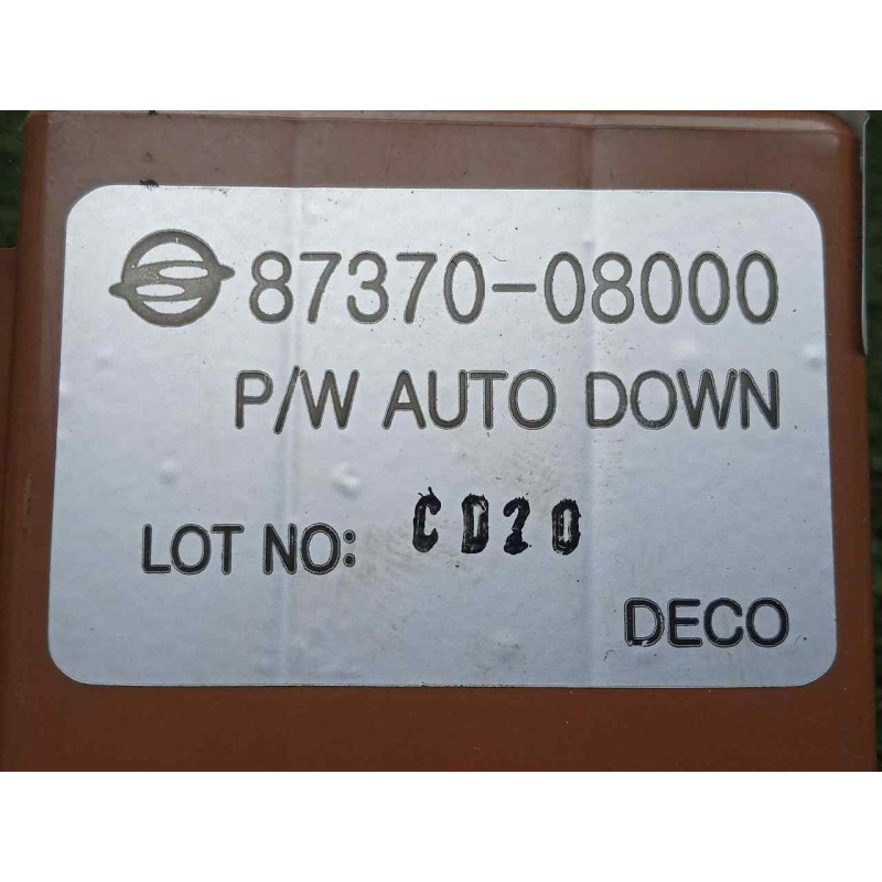 Recambio de modulo electronico para ssangyong rexton 2.7 turbodiesel cat referencia OEM IAM 8737008000  