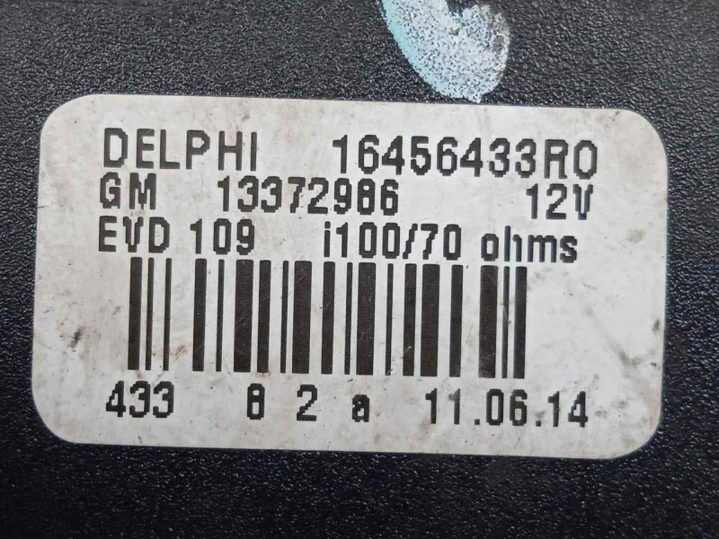 Recambio de motor trampilla calefaccion para opel mokka 1.7 16v cdti referencia OEM IAM 16456433R0-13372966  