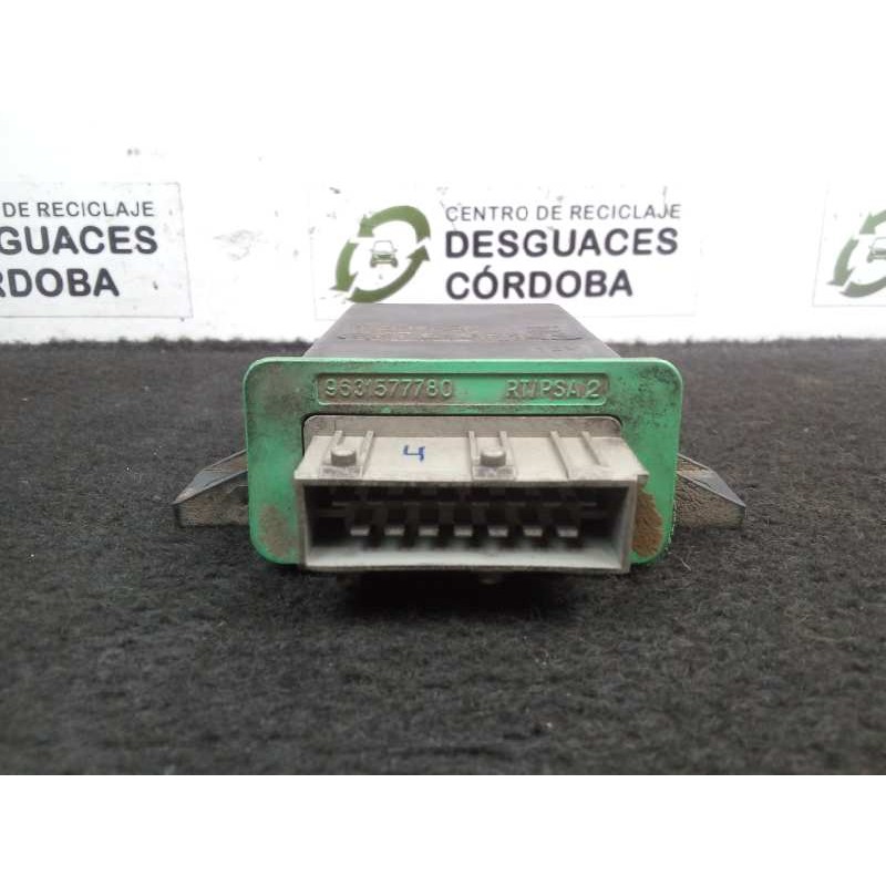 Recambio de modulo electronico para citroën saxo 1.5 diesel referencia OEM IAM 9631577780 CONECTOR.VERDE 