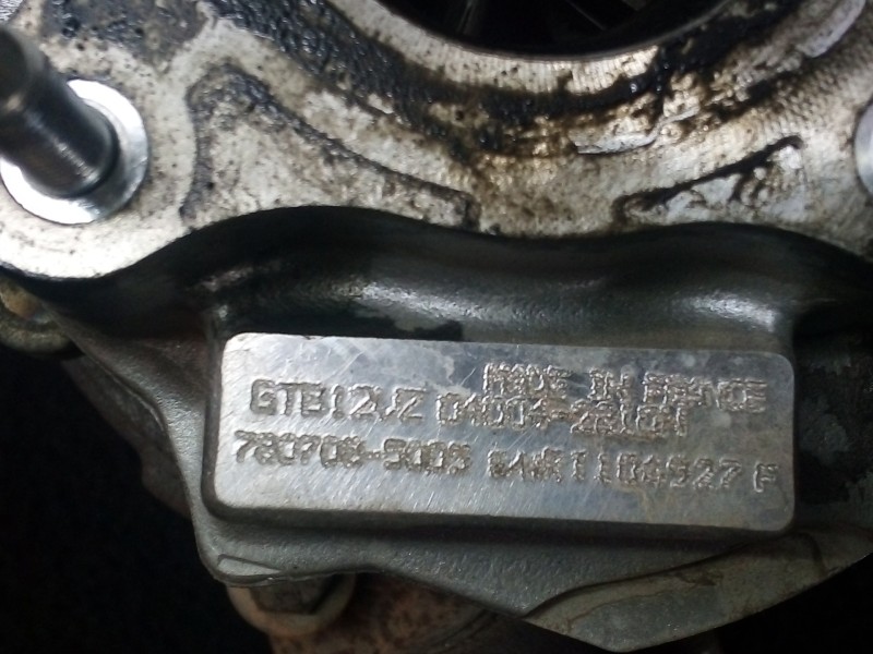 Recambio de turbocompresor para toyota corolla (e15) 1.4 turbodiesel cat referencia OEM IAM 7807085005  