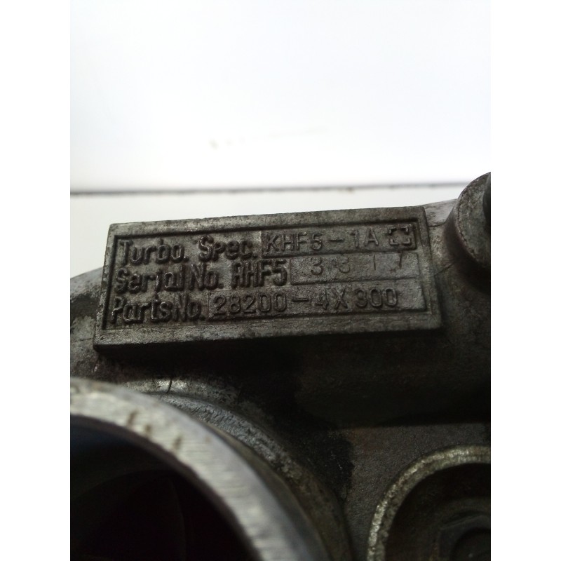 Recambio de turbocompresor para kia carnival ii 2.9 crdi cat referencia OEM IAM 282004X300  GEOMETRIA.VARIABLE
