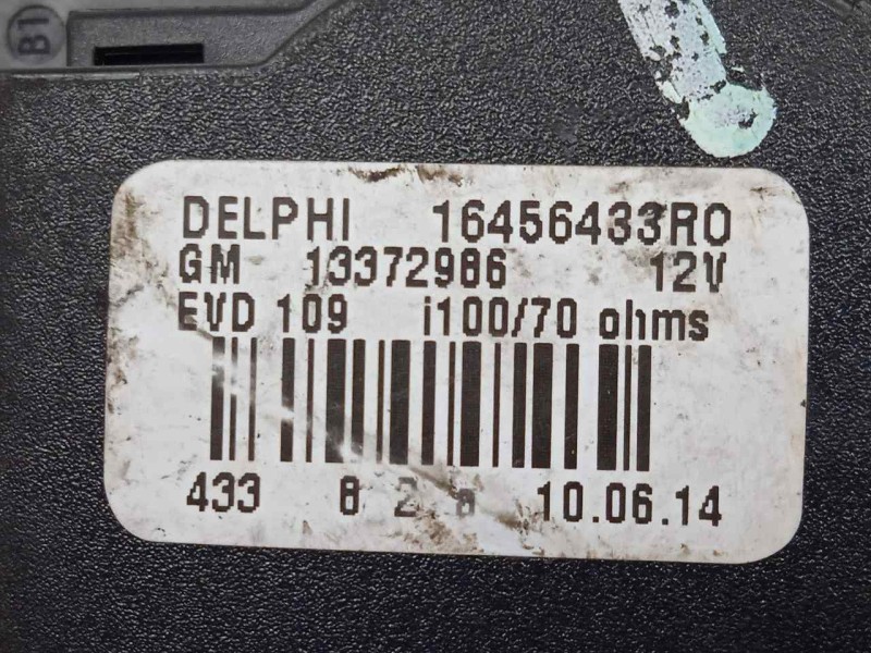 Recambio de motor trampilla calefaccion para opel mokka 1.7 16v cdti referencia OEM IAM 16456433R0-13372966  