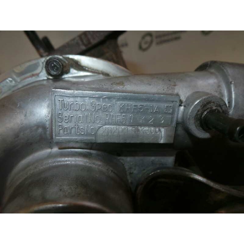 Recambio de turbocompresor para kia carnival ii 2.9 crdi cat referencia OEM IAM 282004X300-KHF51A-RHF51X23  
