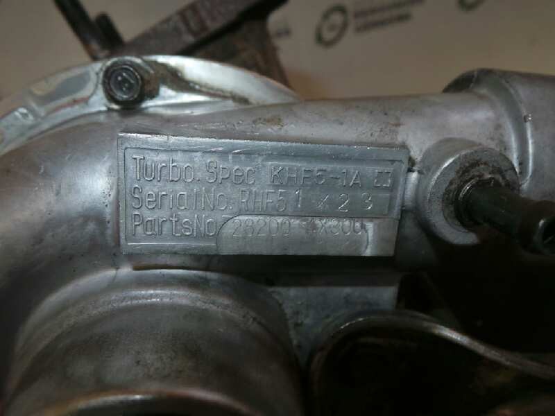 Recambio de turbocompresor para kia carnival ii 2.9 crdi cat referencia OEM IAM 282004X300-KHF51A-RHF51X23  
