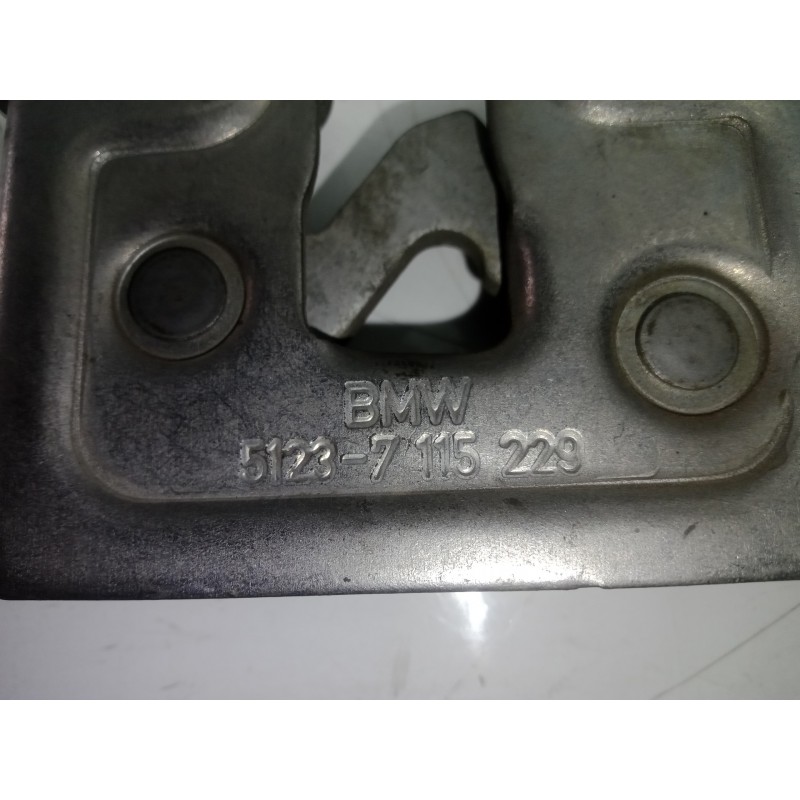 Recambio de cerradura capot para bmw serie 3 berlina (e90) 2.0 turbodiesel cat referencia OEM IAM 51237115229  