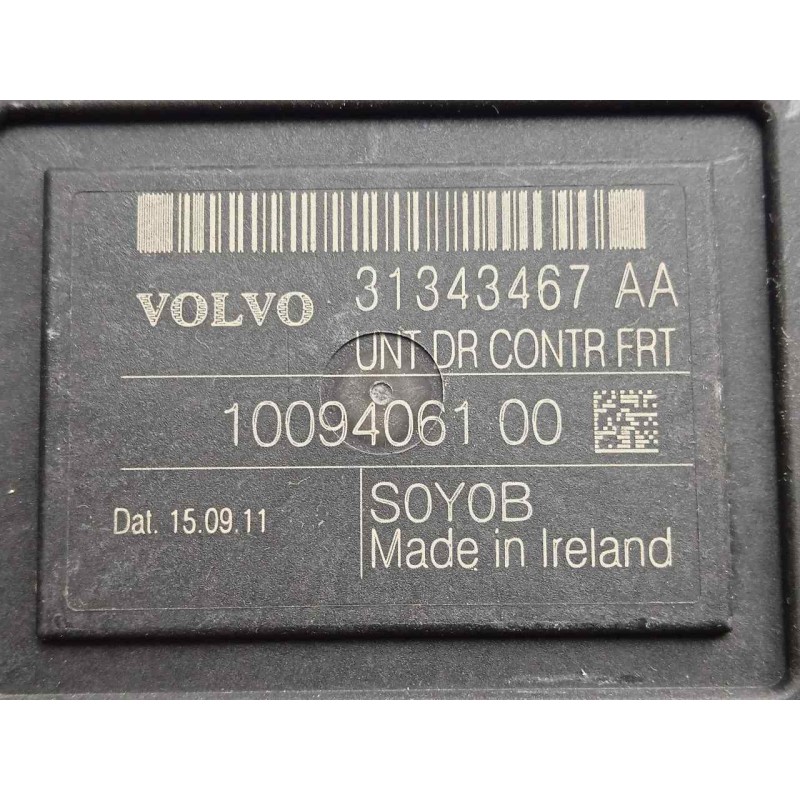 Recambio de modulo electronico para volvo xc60 2.0 diesel cat referencia OEM IAM 31343467AA-1009406100  