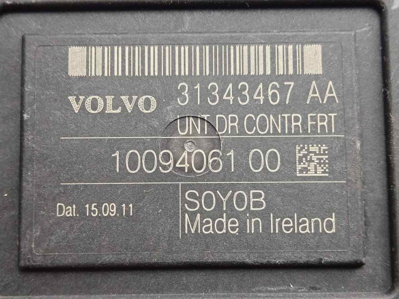 Recambio de modulo electronico para volvo xc60 2.0 diesel cat referencia OEM IAM 31343467AA-1009406100  