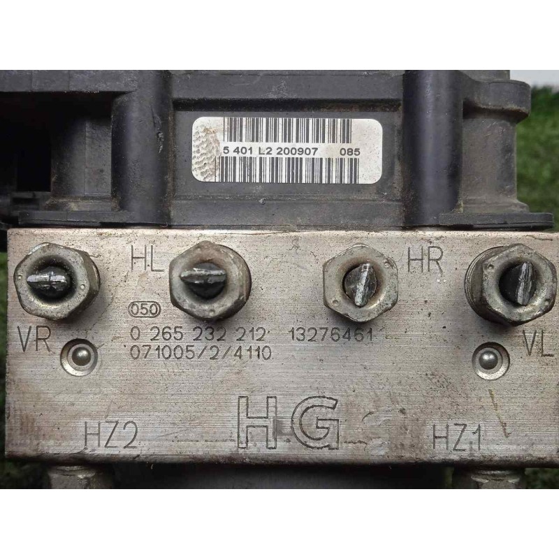 Recambio de abs para opel meriva 1.7 16v cdti referencia OEM IAM 0265800770-0265232212 BOSCH 