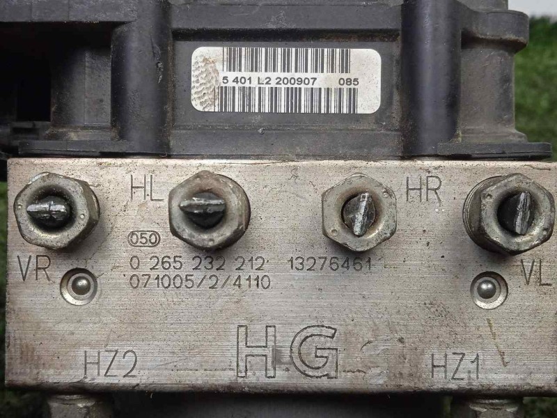 Recambio de abs para opel meriva 1.7 16v cdti referencia OEM IAM 0265800770-0265232212 BOSCH 