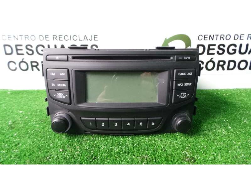 Recambio de sistema audio / radio cd para hyundai ix20 referencia OEM IAM 961601K050  