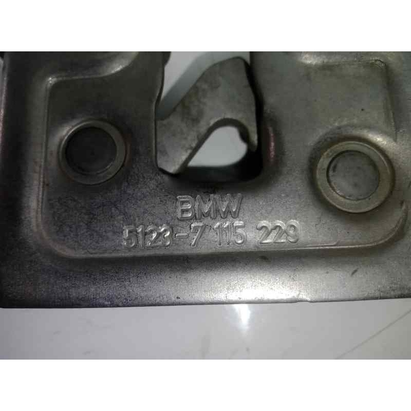 Recambio de cerradura capot para bmw serie 3 berlina (e90) 2.0 turbodiesel cat referencia OEM IAM 51237115229  