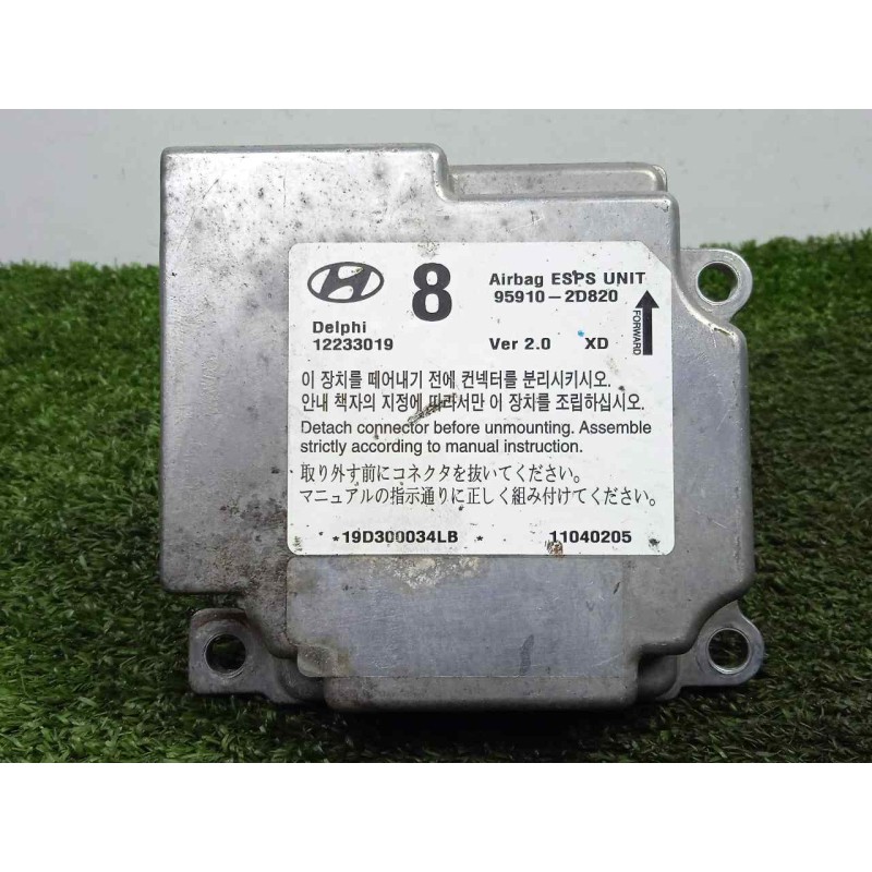 Recambio de centralita airbag para hyundai elantra (xd) 2.0 crdi cat referencia OEM IAM 959102D820-12233019 DELPHI 