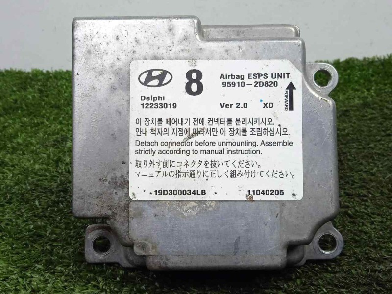 Recambio de centralita airbag para hyundai elantra (xd) 2.0 crdi cat referencia OEM IAM 959102D820-12233019 DELPHI 