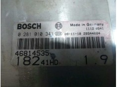 Recambio de centralita motor uce para fiat brava (182) 1.9 jtd cat referencia OEM IAM 0281010341-46814535-18241HD-11120941-28SA4 2
