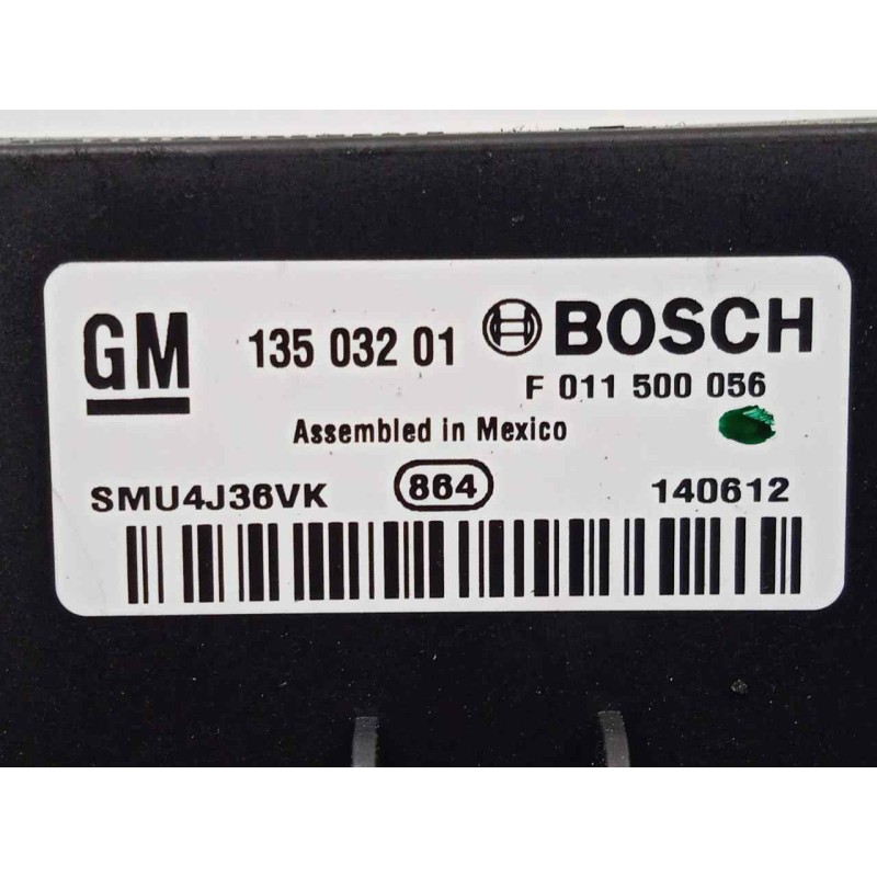 Recambio de resistencia calefaccion para opel mokka 1.7 16v cdti referencia OEM IAM 13503201-F011500056  