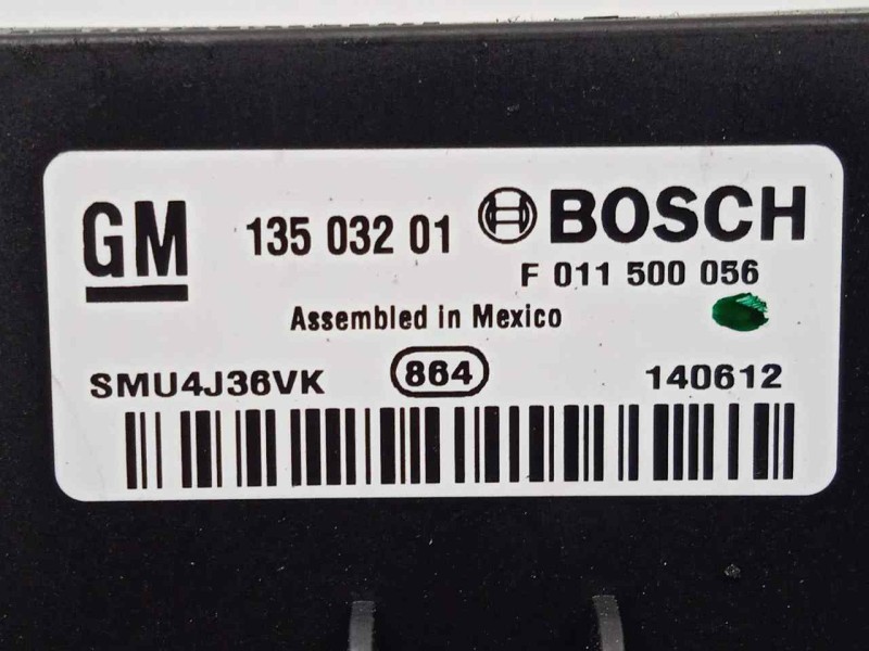 Recambio de resistencia calefaccion para opel mokka 1.7 16v cdti referencia OEM IAM 13503201-F011500056  