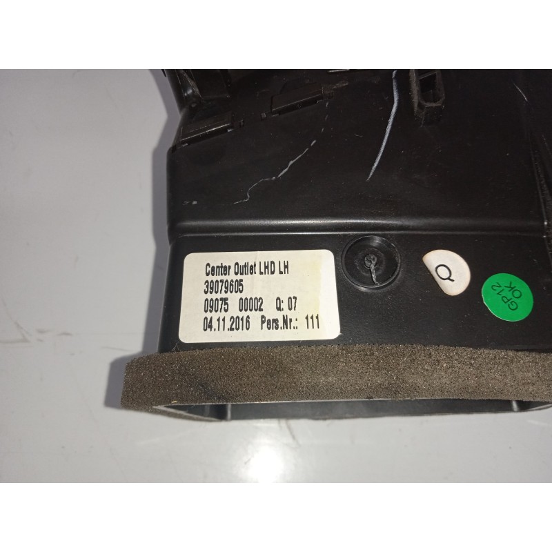 Recambio de rejilla aireadora para opel astra k lim. 5türig selective referencia OEM IAM 39079605-0907500002-39079557-421283275 