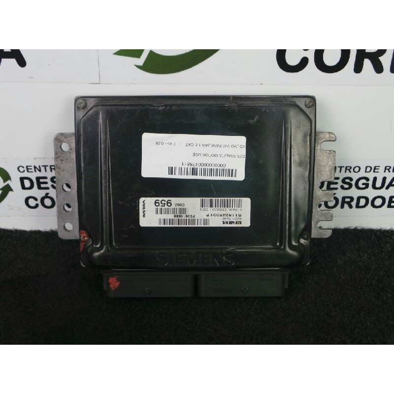 Recambio de centralita motor uce para volvo v40 familiar 1.6 cat referencia OEM IAM S118245001F-P30614959 SIEMENS 