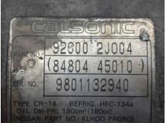 Recambio de compresor aire acondicionado para nissan primera berlina (p11) 1.6 16v cat referencia OEM IAM 926002J004-8480445010  2