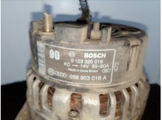 Recambio de alternador para audi a4 berlina (b5) 1.8 20v referencia OEM IAM 0123320016-058903016A BOSCH 90A 2