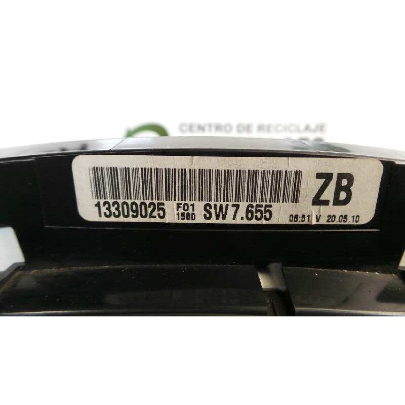 Recambio de cuadro instrumentos para opel astra gtc 1.7 16v cdti referencia OEM IAM 13309025 ASTRA.H 