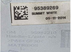 Recambio de maneta exterior porton para opel mokka 1.7 16v cdti referencia OEM IAM 95389268-95389269   2