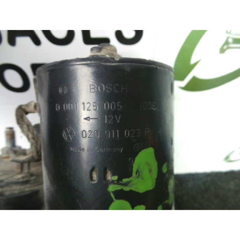 Recambio de motor arranque para seat inca (6k9) referencia OEM IAM 0001125005-020911023P BOSCH 9.DIENTES