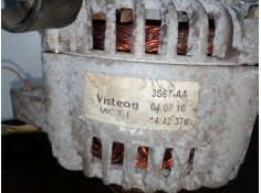 Recambio de alternador para ford fiesta (cbk) 1.4 16v cat referencia OEM IAM 3S6TAA  VISTEON 2