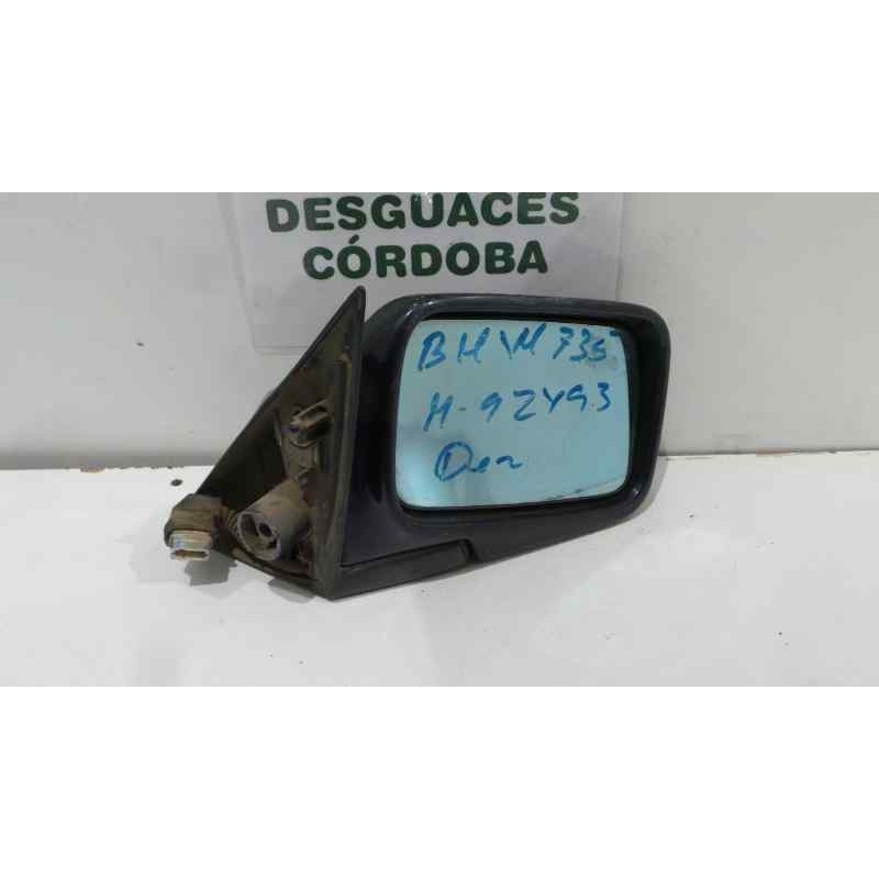 Recambio de retrovisor derecho para bmw serie 7 (e32) referencia OEM IAM  ELECTRICO - 4.PIN AZUL