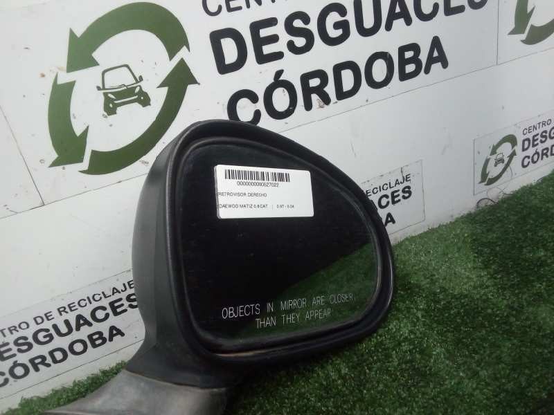Recambio de retrovisor derecho para daewoo matiz 0.8 cat referencia OEM IAM  MANUAL - CON.TARA NEGRO