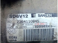 Recambio de compresor aire acondicionado para renault kangoo authentique referencia OEM IAM SD6V121918-8200953359-2364110845 SAN 2