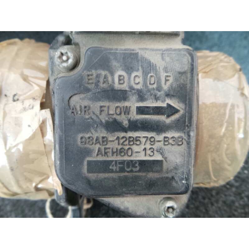 Recambio de caudalimetro para ford focus berlina (cak) 1.8 tdci turbodiesel cat referencia OEM IAM 98AB12B579B3B  
