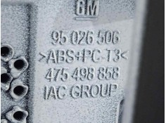 Recambio de aleron trasero para opel mokka 1.7 16v cdti referencia OEM IAM 95978986 BLANCO  2