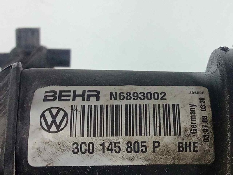 Recambio de intercooler para volkswagen passat berlina (3c2) 2.0 tdi referencia OEM IAM 3C0145805P-N6893002 615X415X34 ALUMINIO