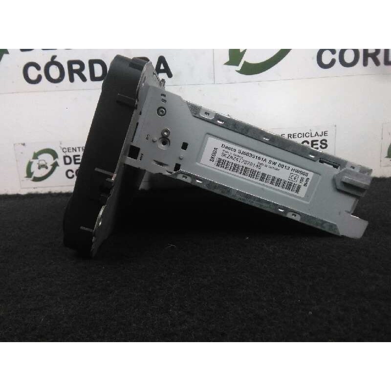 Recambio de sistema audio / radio cd para skoda fabia (5j2 ) 1.2 referencia OEM IAM 5J0035161A  