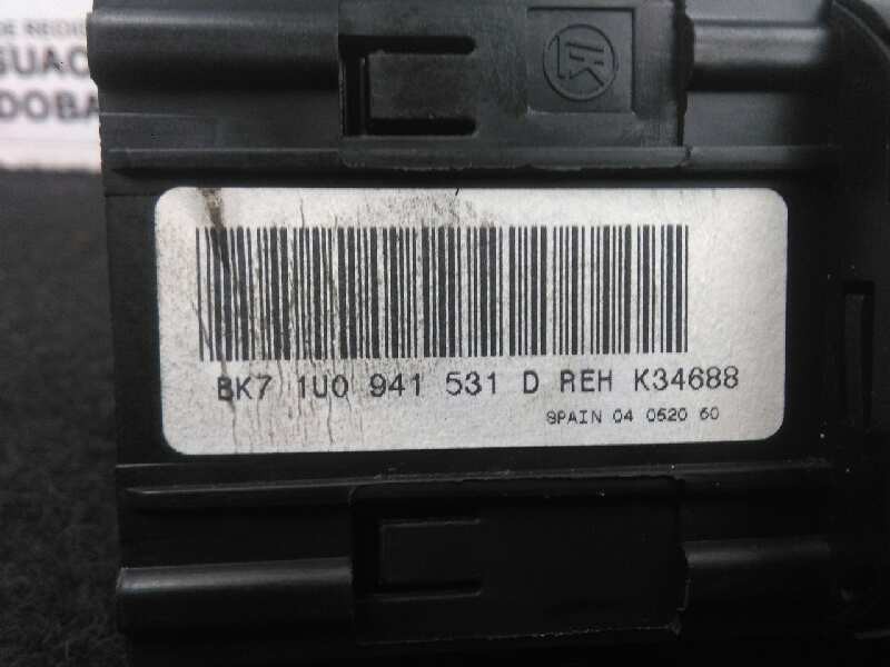 Recambio de interruptor luces para skoda fabia (5j2 ) 1.2 referencia OEM IAM 1U0941531D 2.ANTINIEBLAS 