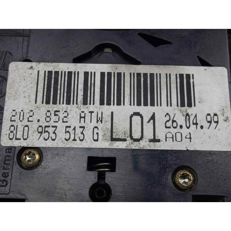 Recambio de mando luces para skoda octavia berlina (1u2) 1.6 referencia OEM IAM 8L0953513G  