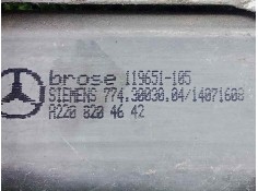 Recambio de elevalunas delantero izquierdo para mercedes-benz clase c (w203) berlina 2.2 cdi cat referencia OEM IAM SINREFERENCI 2