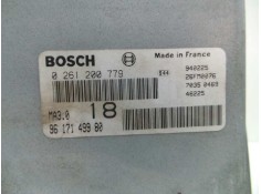 Recambio de centralita motor uce para citroën zx 1.4 referencia OEM IAM 0261200779-9617149980-MA3018-26FM0076  BOSCH 2