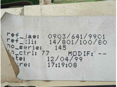 Recambio de cuadro instrumentos para citroën jumpy 1.9 turbodiesel referencia OEM IAM 1480110080 ODOMETRO.ANALOGICO  2